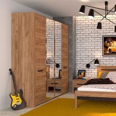 АФИНА А11а Шкаф для одежды (крафт) в Ханты-Мансийске - hanty-mansiysk.mebel24.online | фото 2