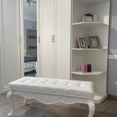 Банкетка Мишель (белый матовый) в Ханты-Мансийске - hanty-mansiysk.mebel24.online | фото 5