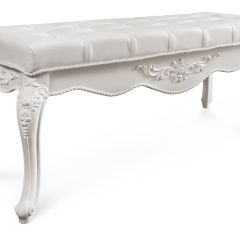 Банкетка Мишель (белый матовый) в Ханты-Мансийске - hanty-mansiysk.mebel24.online | фото