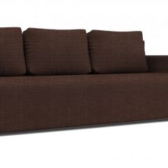 Диван Алиса 4 Shaggy CHOCOLATE - Teos Dark Brown в Ханты-Мансийске - hanty-mansiysk.mebel24.online | фото