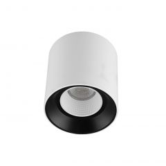 DK3090-WB+WH Светильник накладной IP 20, 10 Вт, GU5.3, LED, бело-черный/белый, пластик в Ханты-Мансийске - hanty-mansiysk.mebel24.online | фото