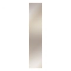 Фасад двери с зеркалом (левый) Черный Марсель в Ханты-Мансийске - hanty-mansiysk.mebel24.online | фото