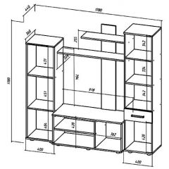 ИБИЦА Гостиная (ЯШС/ЯШТ) в Ханты-Мансийске - hanty-mansiysk.mebel24.online | фото 2