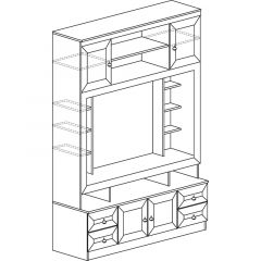 Гостиная Инна 3 Денвер светлый в Ханты-Мансийске - hanty-mansiysk.mebel24.online | фото 7