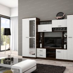 Гостиная Марта-11 (венге/лоредо) в Ханты-Мансийске - hanty-mansiysk.mebel24.online | фото