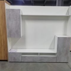 Гостиная МГС 4 (Белый/Цемент светлый) в Ханты-Мансийске - hanty-mansiysk.mebel24.online | фото 7