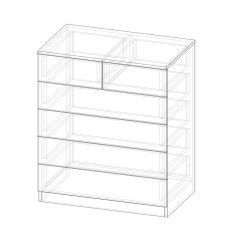 Комод 6 (Rinner) в Ханты-Мансийске - hanty-mansiysk.mebel24.online | фото 3