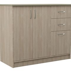 Комод АЛЛА (Дуб сонома светлый) Эко в Ханты-Мансийске - hanty-mansiysk.mebel24.online | фото