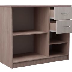 Комод АЛЛА (Ясень шимо светлый/темный) Эко в Ханты-Мансийске - hanty-mansiysk.mebel24.online | фото 2