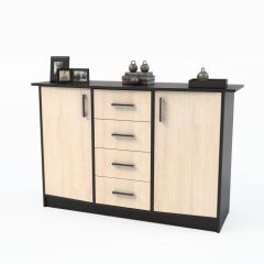 Комод К-2.1 (Венге/Дуб молочный) в Ханты-Мансийске - hanty-mansiysk.mebel24.online | фото