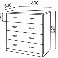 Комод Классик (Rinner) в Ханты-Мансийске - hanty-mansiysk.mebel24.online | фото 3