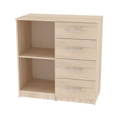 Комод "Калисто (K17)" ручка рейлинг в Ханты-Мансийске - hanty-mansiysk.mebel24.online | фото 2
