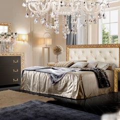 Комод Тиффани Premium черная/золото (ТФКМ-1(П) в Ханты-Мансийске - hanty-mansiysk.mebel24.online | фото 2