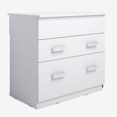 Комод-трансформер, с 2мя ящ. (Белый) в Ханты-Мансийске - hanty-mansiysk.mebel24.online | фото