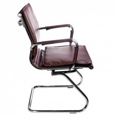 Кресло для посетителя Бюрократ CH-993-Low-V/Brown коричневый в Ханты-Мансийске - hanty-mansiysk.mebel24.online | фото 2