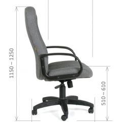 Кресло для руководителя  CHAIRMAN 685 СТ (ткань стандарт 10-356 черная) в Ханты-Мансийске - hanty-mansiysk.mebel24.online | фото 6