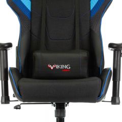 Кресло игровое Бюрократ VIKING 4 AERO BLUE черный/синий в Ханты-Мансийске - hanty-mansiysk.mebel24.online | фото 7