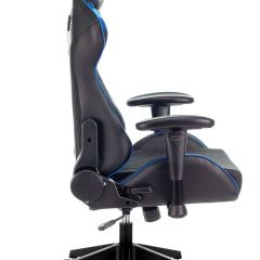 Кресло игровое Бюрократ VIKING 4 AERO BLUE черный/синий в Ханты-Мансийске - hanty-mansiysk.mebel24.online | фото 8