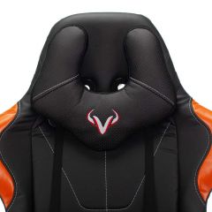 Кресло игровое Бюрократ VIKING 5 AERO ORANGE черный/оранжевый в Ханты-Мансийске - hanty-mansiysk.mebel24.online | фото 6