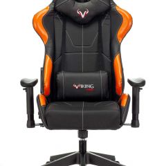 Кресло игровое Бюрократ VIKING 5 AERO ORANGE черный/оранжевый в Ханты-Мансийске - hanty-mansiysk.mebel24.online | фото 3