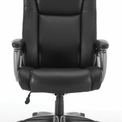 Кресло офисное BRABIX PREMIUM "Solid HD-005" (рециклированная кожа, черное) 531941 в Ханты-Мансийске - hanty-mansiysk.mebel24.online | фото 5