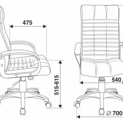 Кресло руководителя Бюрократ KB-10/BLACK в Ханты-Мансийске - hanty-mansiysk.mebel24.online | фото 4