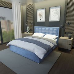 Кровать Адриана Решетка+ПМ (1200) *БЕЗ ДНА в Ханты-Мансийске - hanty-mansiysk.mebel24.online | фото