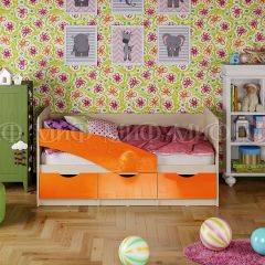 Кровать Бабочки (Оранжевый металлик) 1800 в Ханты-Мансийске - hanty-mansiysk.mebel24.online | фото