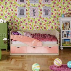 Кровать Бабочки (Розовый металлик) 1800 в Ханты-Мансийске - hanty-mansiysk.mebel24.online | фото