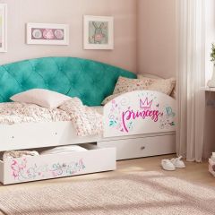 Кровать Эльза на латах + Бортик в Ханты-Мансийске - hanty-mansiysk.mebel24.online | фото 4