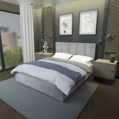 Кровать Мерида Решетка+ПМ+Дно (1400) в Ханты-Мансийске - hanty-mansiysk.mebel24.online | фото