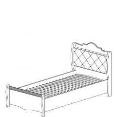 Кровать одинарная 900 №565 "Алиса" в Ханты-Мансийске - hanty-mansiysk.mebel24.online | фото 2
