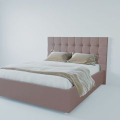 Кровать Венеция с ПМ 1400 (велюр темно-серый) в Ханты-Мансийске - hanty-mansiysk.mebel24.online | фото 2