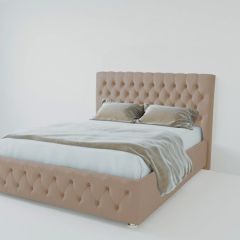 Кровать Версаль с ПМ 900 (велюр серый) в Ханты-Мансийске - hanty-mansiysk.mebel24.online | фото