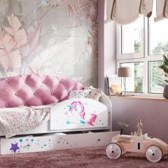 Кровать Звездочка на щитах + Бортик в Ханты-Мансийске - hanty-mansiysk.mebel24.online | фото 4