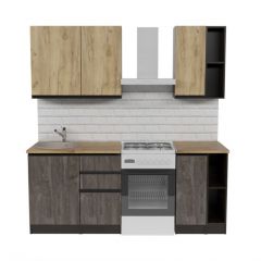 Кухонный гарнитур Адажио медиум 1400 мм в Ханты-Мансийске - hanty-mansiysk.mebel24.online | фото 3