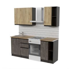 Кухонный гарнитур Адажио медиум 1400 мм в Ханты-Мансийске - hanty-mansiysk.mebel24.online | фото 4