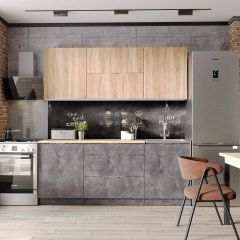 Кухонный гарнитур Асти-дуб сонома 1,8 в Ханты-Мансийске - hanty-mansiysk.mebel24.online | фото