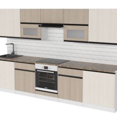 Кухонный гарнитур Кварц экстра 3000 мм в Ханты-Мансийске - hanty-mansiysk.mebel24.online | фото 4