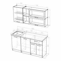 Кухонный гарнитур Лира стандарт 1600 в Ханты-Мансийске - hanty-mansiysk.mebel24.online | фото 4