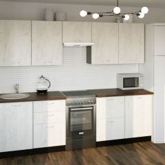 Кухонный гарнитур Лоретта мега 2500 мм в Ханты-Мансийске - hanty-mansiysk.mebel24.online | фото