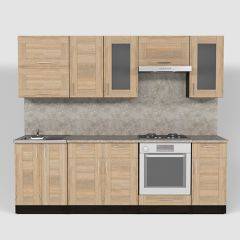 Кухонный гарнитур Ника базис 2400 в Ханты-Мансийске - hanty-mansiysk.mebel24.online | фото 3