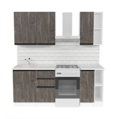 Кухонный гарнитур Ноктюрн медиум 1400 мм в Ханты-Мансийске - hanty-mansiysk.mebel24.online | фото 4