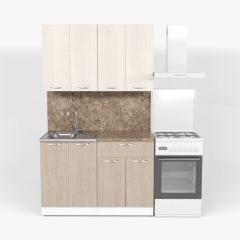 Кухонный гарнитур Ольга лайт 1 1200 мм в Ханты-Мансийске - hanty-mansiysk.mebel24.online | фото 3