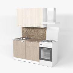 Кухонный гарнитур Ольга лайт 1 1200 мм в Ханты-Мансийске - hanty-mansiysk.mebel24.online | фото 4