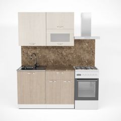 Кухонный гарнитур Ольга лайт 3 1200 мм в Ханты-Мансийске - hanty-mansiysk.mebel24.online | фото 3