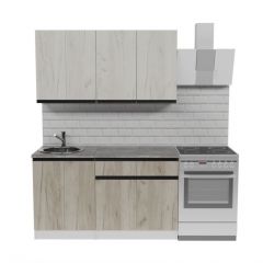 Кухонный гарнитур Паола медиум 1400 мм в Ханты-Мансийске - hanty-mansiysk.mebel24.online | фото 3