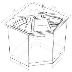 Кухонный гарнитур Паола оптима 1500х1800 мм в Ханты-Мансийске - hanty-mansiysk.mebel24.online | фото 19