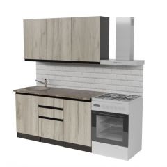 Кухонный гарнитур Равенна нормал 1500 мм в Ханты-Мансийске - hanty-mansiysk.mebel24.online | фото 4