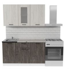 Кухонный гарнитур Сиена медиум 1400 мм в Ханты-Мансийске - hanty-mansiysk.mebel24.online | фото 3